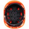 Casque alpiniste Height Endurance orange dessous