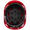 Casque alpiniste Height Endurance rouge dessous