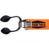 Bretelles à boutons Orange attache