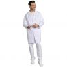 Blouses hommes polycoton blanc SNV Xavier