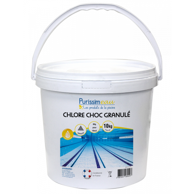 Chlore choc granulé PURISSIMEAU