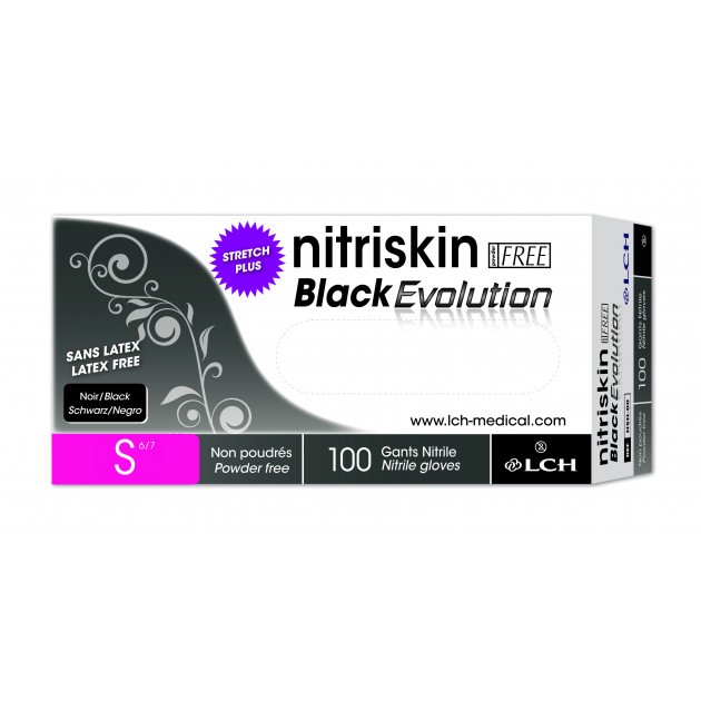Gants en nitrile médicaux non poudrés nitriskin - Boite de 100 unités