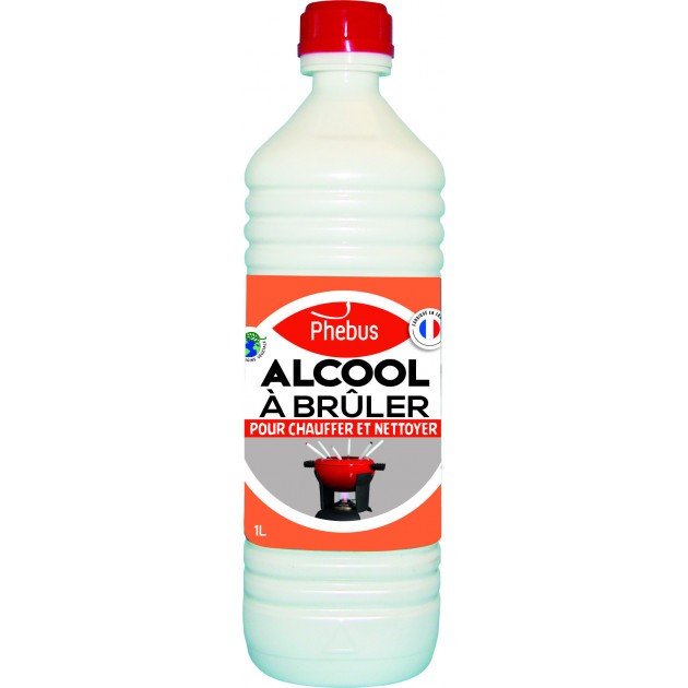 Alcool dénaturé flacon 1l E-COLL 1 bouteille