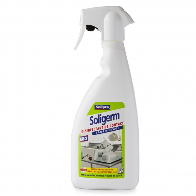 PROMO Spray désinfectant contact alimentaire bactéricide 750 ml Soligerm