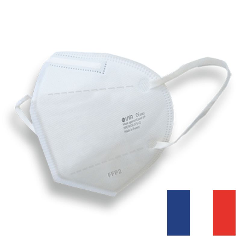 Masque de protection FFP2 Blanc - 10 unités