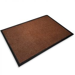 Tapis d'extérieur 60 cm x 40 cm Noir Caillebotis Caoutchouc 10,36 € de chez  BROSSERIE THOMAS