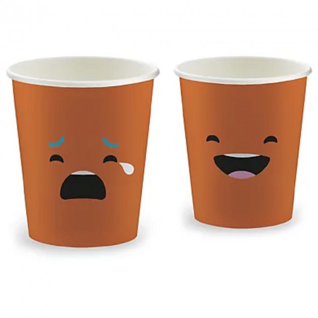 Tasse à café en carton jetable double parois écologique et compostable